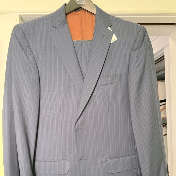 Jos. A. Bank Navy suit - Picture 1 of 4